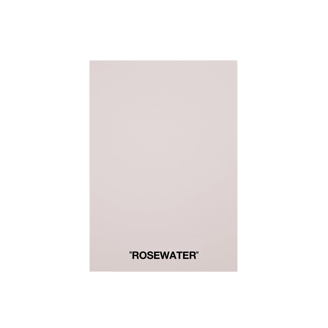 Color Card - Rosewater - SHADES by Eric Kuster