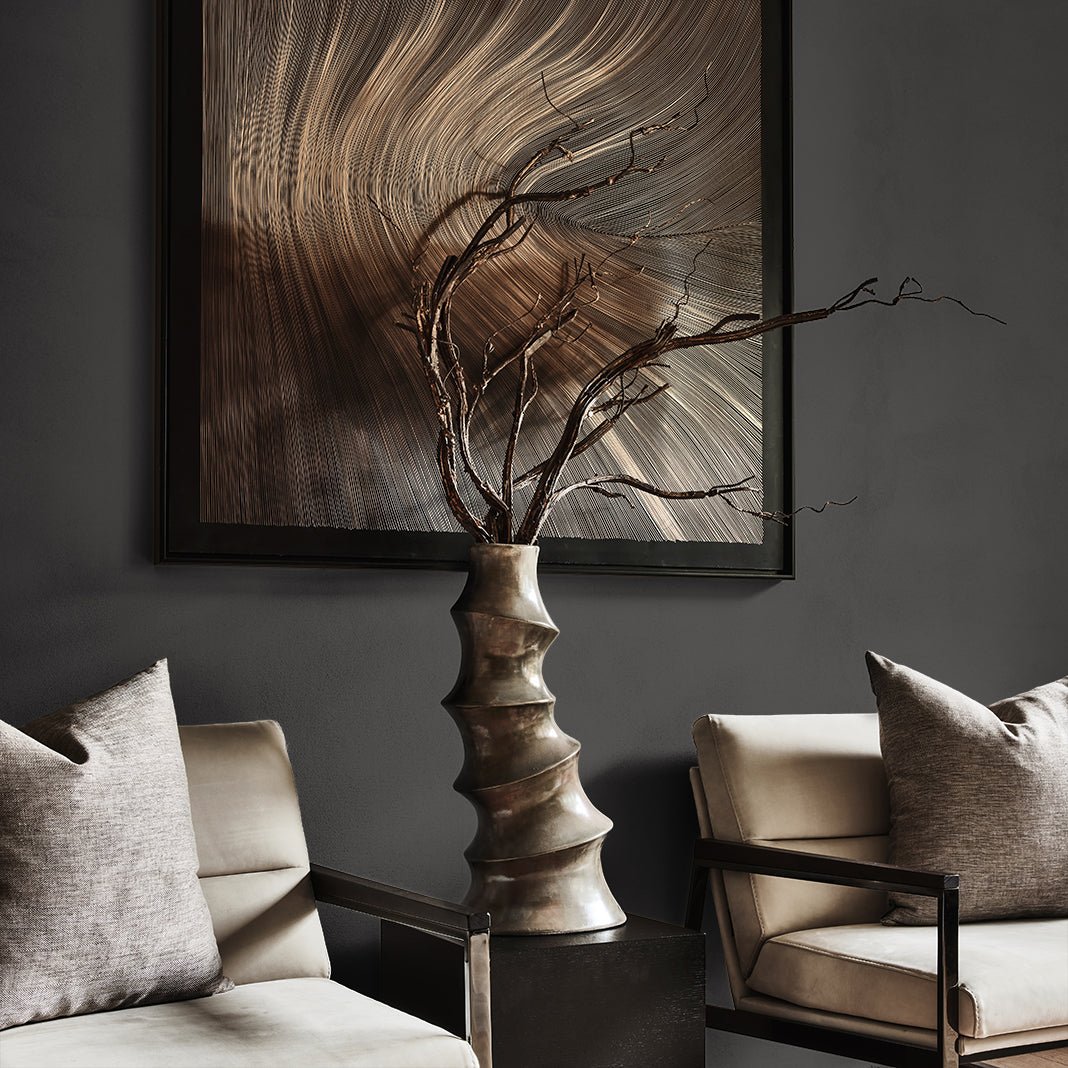 Hearth wall scrub - SHADES by Eric Kuster