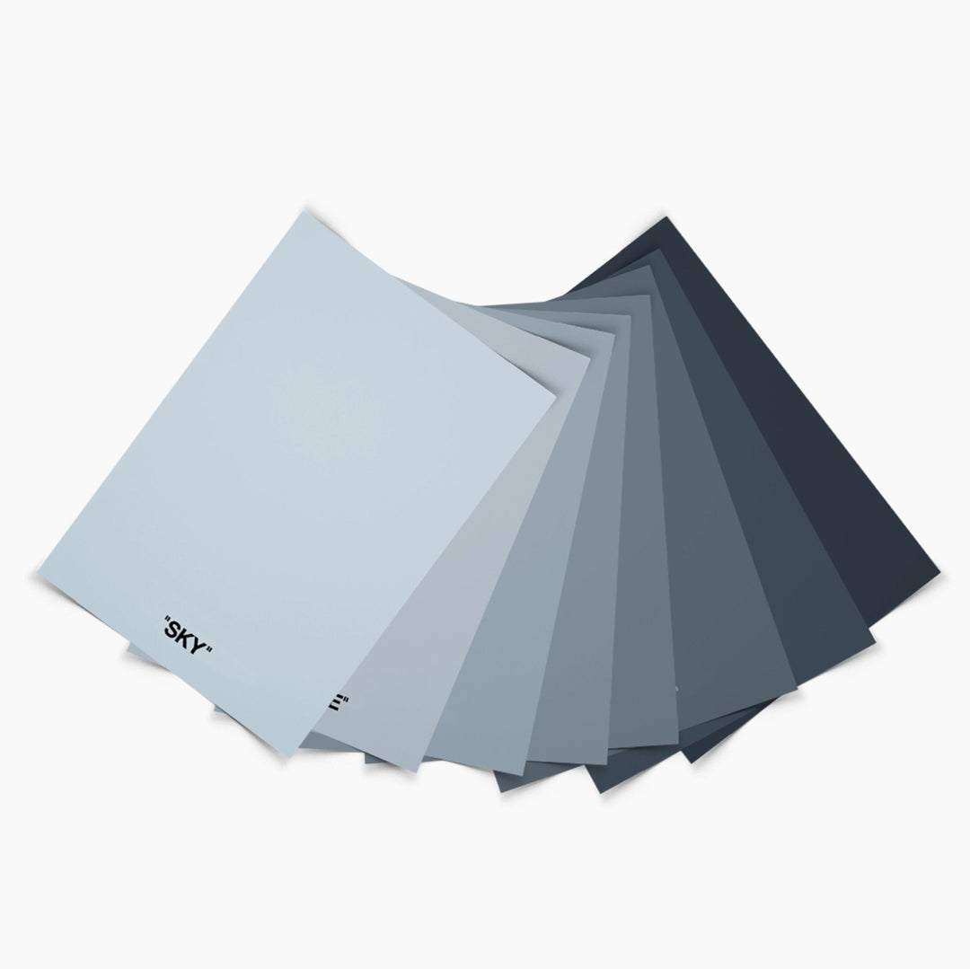 Sample pack - 8 Shades of Blue - SHADES by Eric Kuster